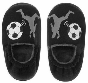 boys football slippers
