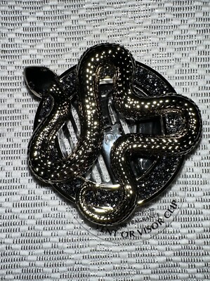 BATH & BODY WORKS CAR FRAGRANCE VENT VISOR CLIP GOLD SNAKE New