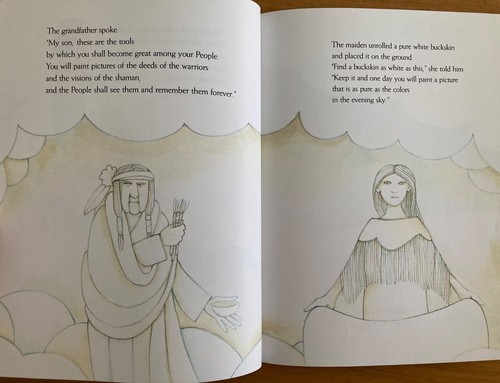 THE LEGEND OF THE INDIAN PAINTBRUSH byTOMIE DEPAOLA~S/C~EXC - Picture 5 of 6