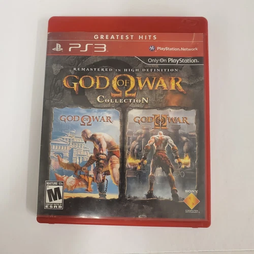 GOD of WAR COLLECTION Playstation 3 PS3 No Manual Tested