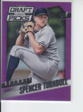 2014 Panini Prizm Draft Spencer Turnbull Purple Refractor /149 #20