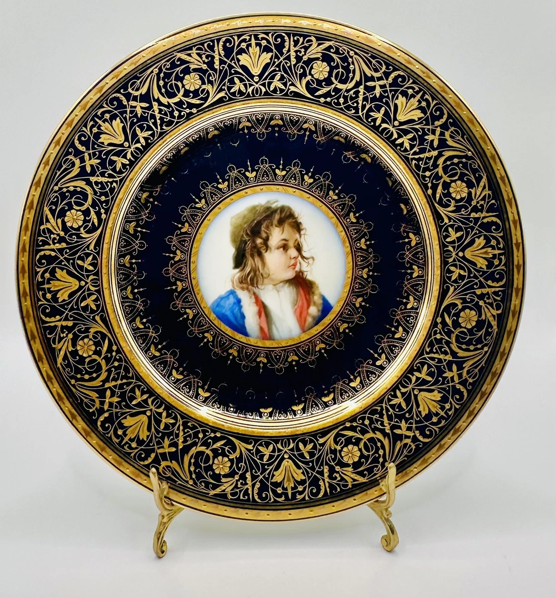 Pirkenhammer Plate In Antique Ceramic & Porcelain Plates