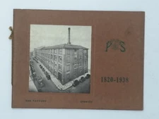 P & S: Wm. Pretty & Sons. The Factory, Ipswich, 1938 1st Ed. Paperback