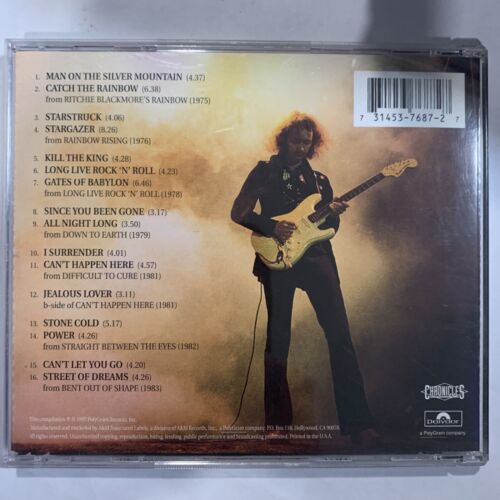 Rainbow - The Very Best of Rainbow CD 1997 Chronicles - 31453 7687 