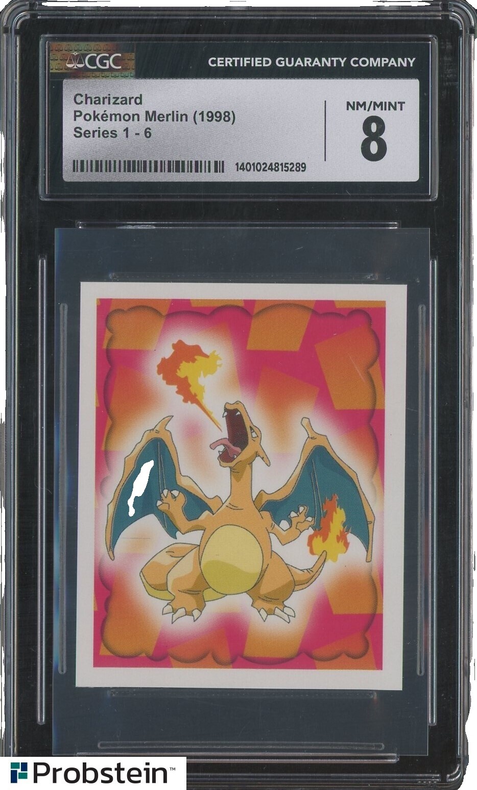 1998 charizard pokemon card value Pokemon TCG Graded Card: 1998 Charizard Japanese CGC 9