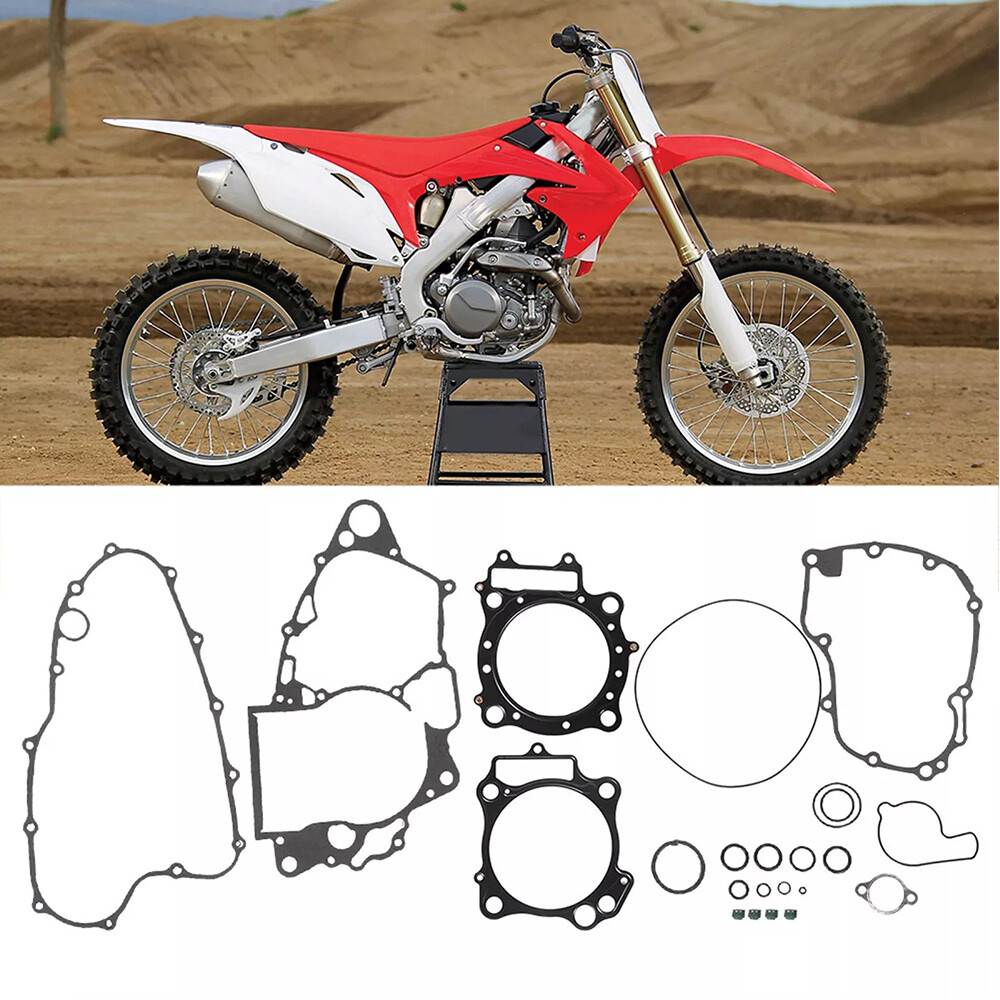 Motorcycle Top Bottom End Engine Set Seal Gasket Kit For CRF450R 2002-2008