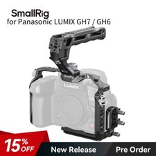 smallRig HawkLock Quick Release Cage w/ Top Handle for Panasonic LUMIX GH7/GH6