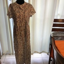 Unbranded stain flowered button down medium dress new no tags pretty