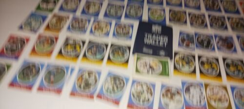 Lote 130+ estampillas de fútbol americano Sunoco NFL 1972 con billetera - Imagen 3 de 10