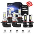 For Chevy Silverado 1500 2500 HD 2003-2006 LED Headlights Hi-Lo Fog Lights Bulbs