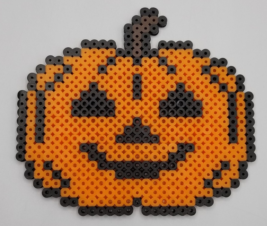 Pumpkin Halloween Perler Bead Designs Perler Beads Halloween
