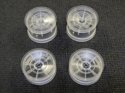 NEW ASSOCIATED B6.4CC COLLECTORS CLEAR EDITION Wheels F/R B6.3 B6.2 B6.1 AB30CC