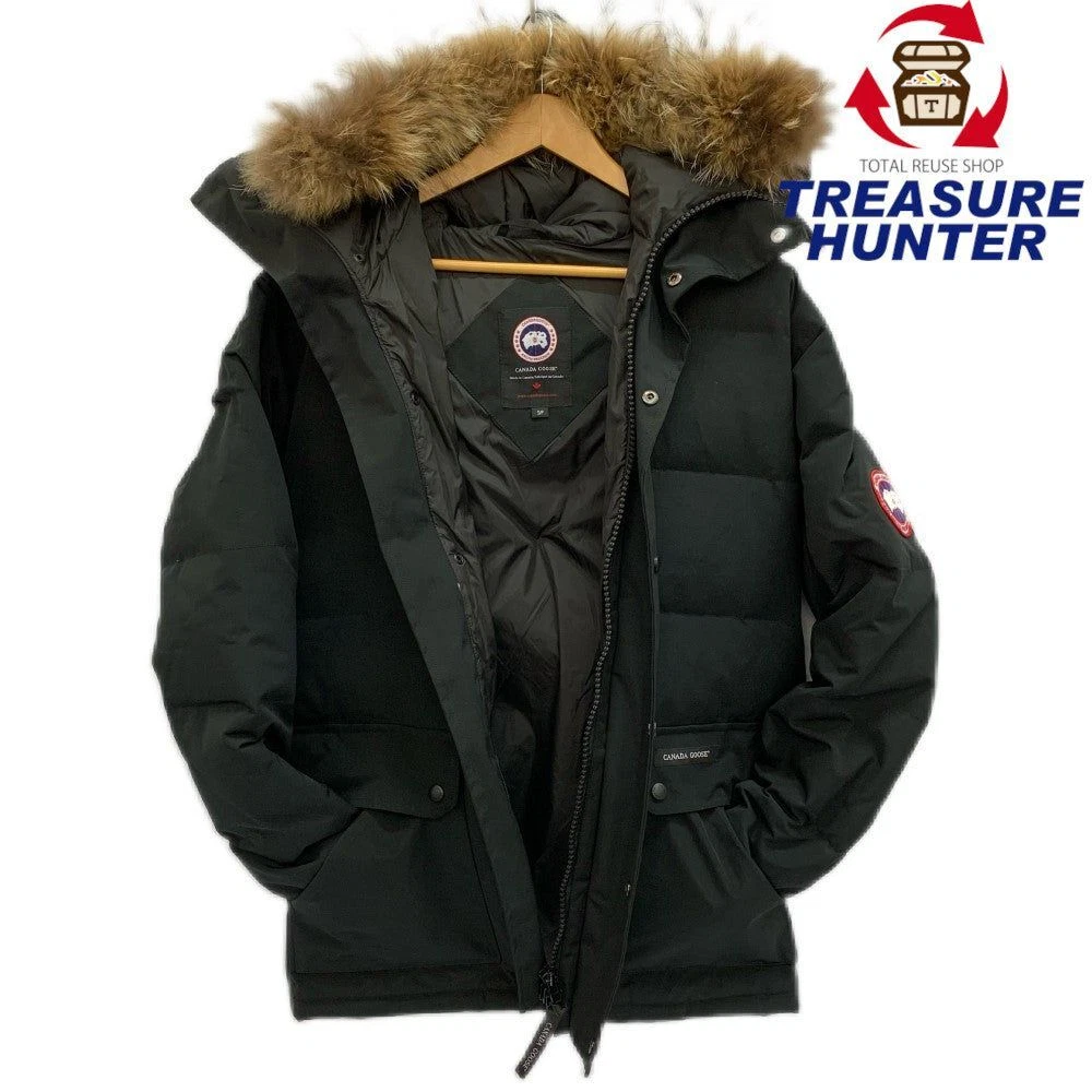 Canada Goose Jacket With Fur 01T-01074913 Size S/P 80 Black Outer Mens | eBay