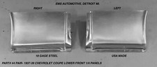 193719381939 Chevrolet Coupe Lower Rear 14 Panel- 44 Pair Leftright Ems