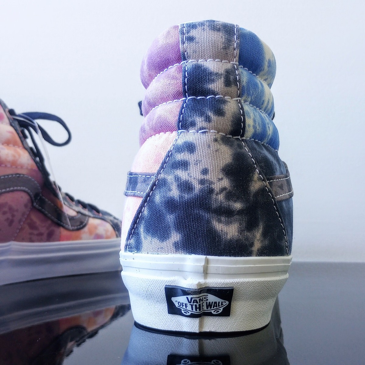 Vans Men's Sk8-Hi 38 DX PW Mix Dye Canvas Sneaker in Amazing Multi