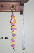 Bird Cage Toy, It's a Baby Rubber Duckie Small - Medium Parrot Toy USA Seller 