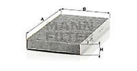 CUK 2951 Mann-Filter Filter, Luft Cicjout FüR Alfa Romeo, Fiat, Lancia