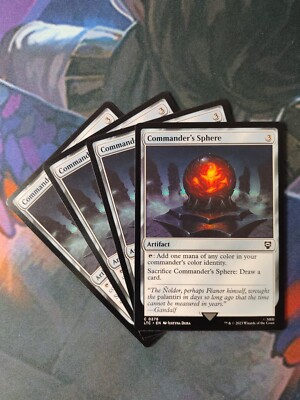 Commander's Sphere x 4 | 7% Off 2+ | UB: Lord of the Rings | NM | MTG