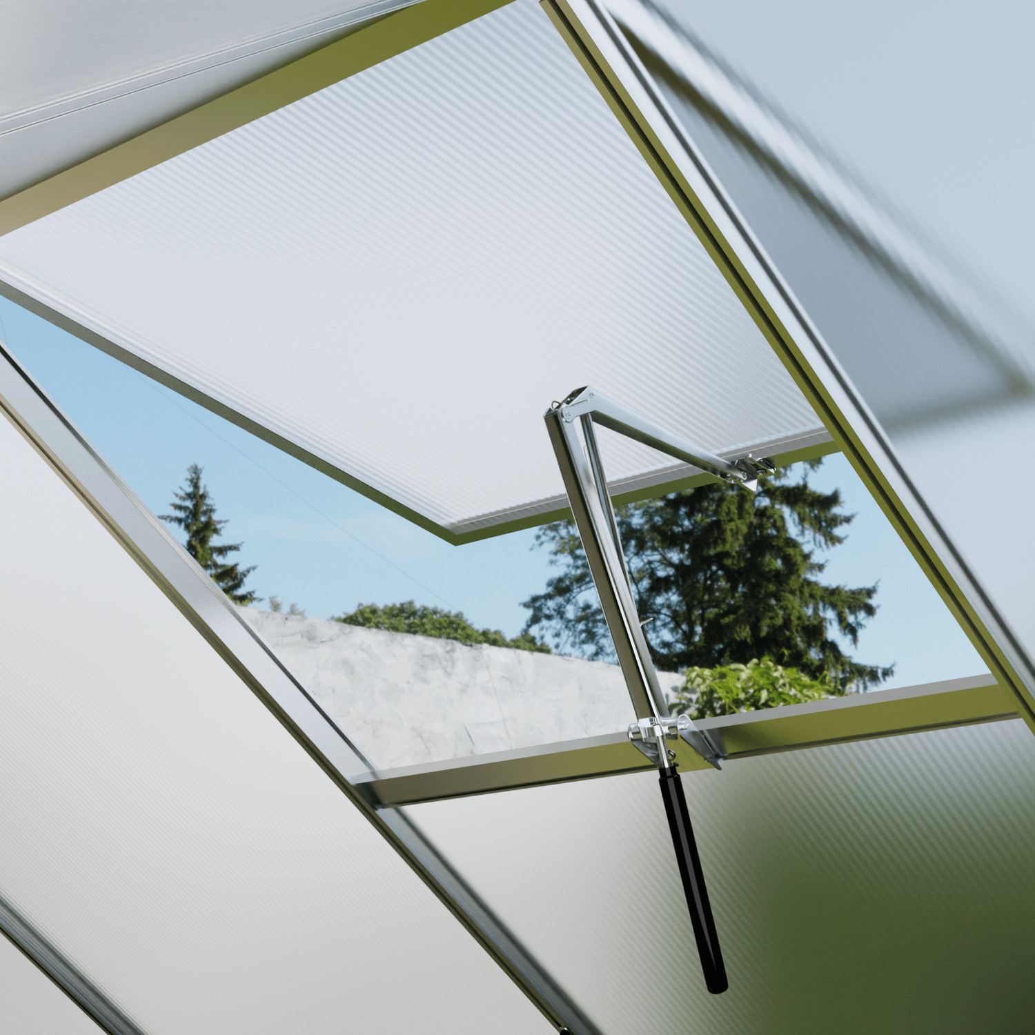 GARMIO® Automatischer Fensteröffner Fensterheber Gewächshaus Tomatenhaus Öffner
