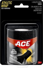 Ace Athletic Wrap, Black 1 Pack