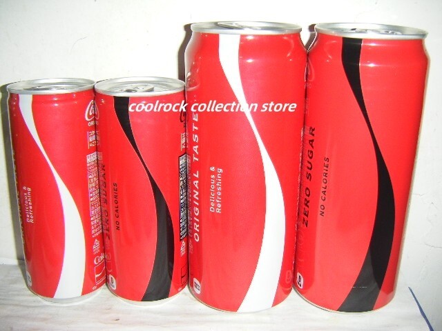 2025 Japan coca cola new design regular & zero 4 cans set