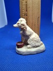 Vintage Arista of Scotland Hawick Miniature Apricot Poodle Hungry Dog Figurine — photo 8