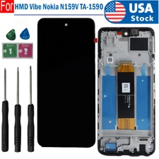 LCD Display Touch Screen Digitizer +Frame Tools For Nokia HMD Vibe N159V TA-1590