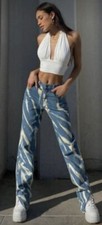 New Lioness ALABAMA JEAN TIE DYE DENIM size 0