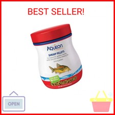 Aqueon Shrimp Pellets Sinking Food for Tropical Fish, Goldfish, Loaches, Catfish