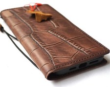 Genuine Leather Case For Iphone 17 16 15 14 1...
