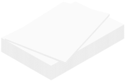 kangaro Foam Board 700 x 1.000 mm Stärke: 5 mm weiß 10 Stück
