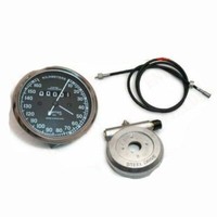 "Royal Enfield Replica Smiths Tacho 160 Kph Nabenantrieb 54\" Kabel"