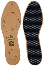 Pedag 172 Leather Naturally Tanned Sheepskin Insole with Activated Carbon, Tan