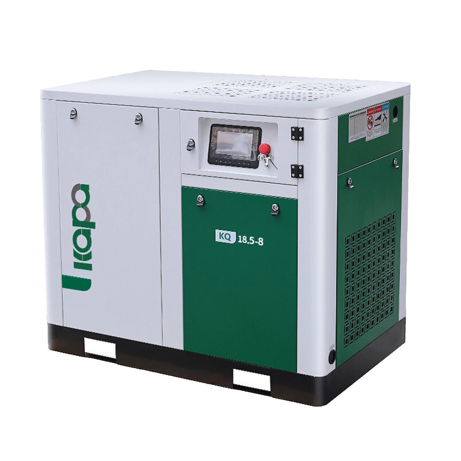 3 Phase 100 psi Maximum Pressure Rotary Screw Air Compressors