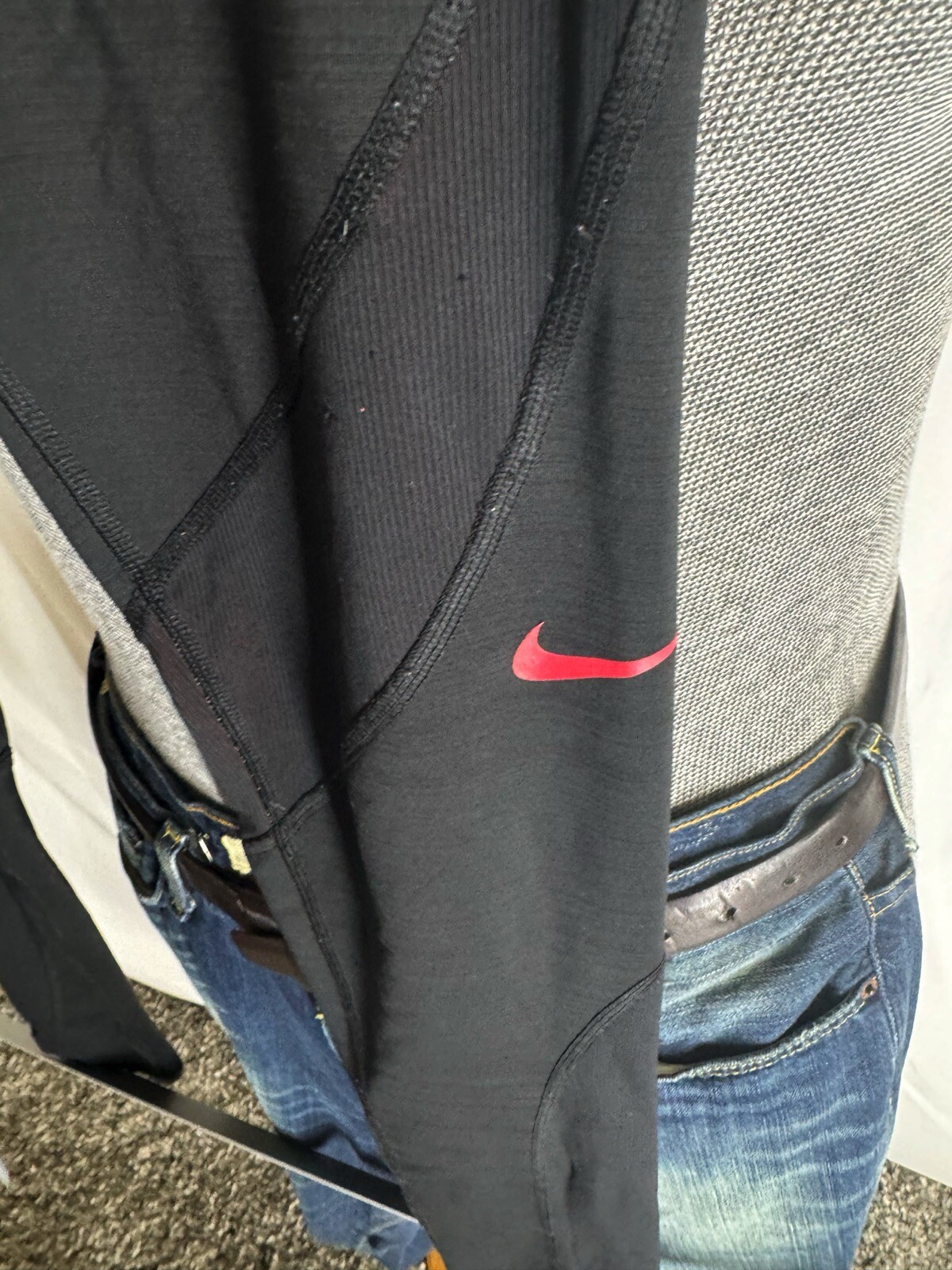 Nike Pro Compression PANTS Hyper Warm Small S - image 3