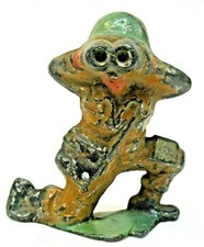 vintage Manoil M-192 OBSERVER dime store lead soldier figure
