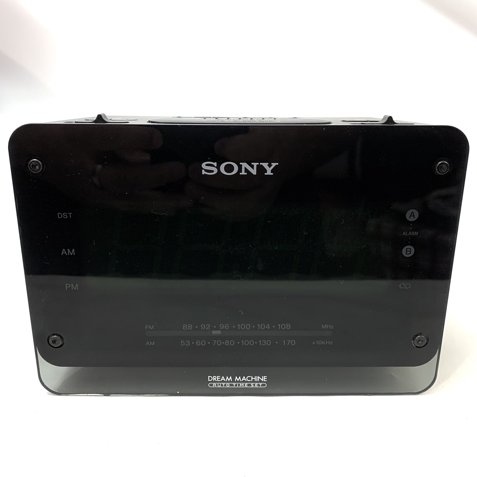 Retro Sony Dream Machine Digital Clock Radio Dual Alarm FM/AM ICF-C414 Works