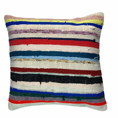 60x60CM GENUINE HAND WOVEN VINTAGE KILIM CUSHION COVER SEAT CUSHION COVER