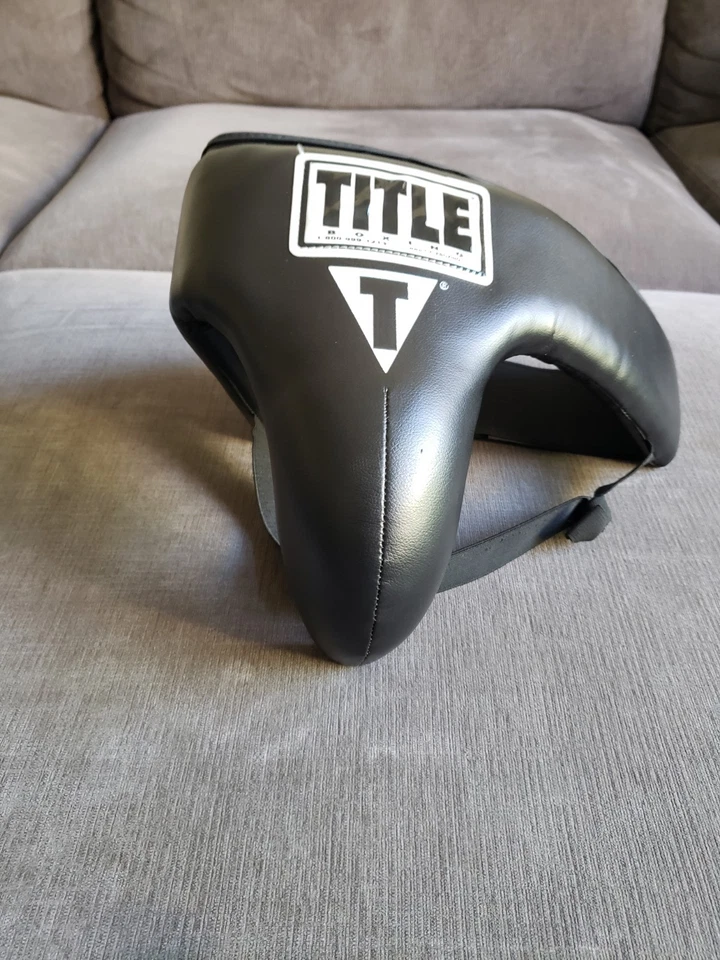 Vintage TITLE Boxing Groin Protector Boxing Black Size Small - VERY MINOR USE! - Image 4 of 4