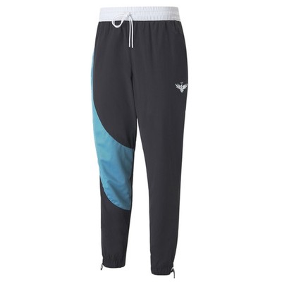 PUMA Melo Clyde Basketball Pants Mens Black Casual Athletic Bottoms 53799801