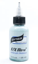 Graftobian F/X Aire Airbrush Makeup (Turquoise), 2 fl oz