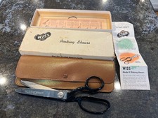 VTG Wiss Model C Pinking Shears in Original Box – Made in USA – Sewing Scissors
