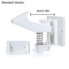 12 Pack Cabinet Locks Child Safety Latches - Baby Proofing Cabinets Drawer Lo...