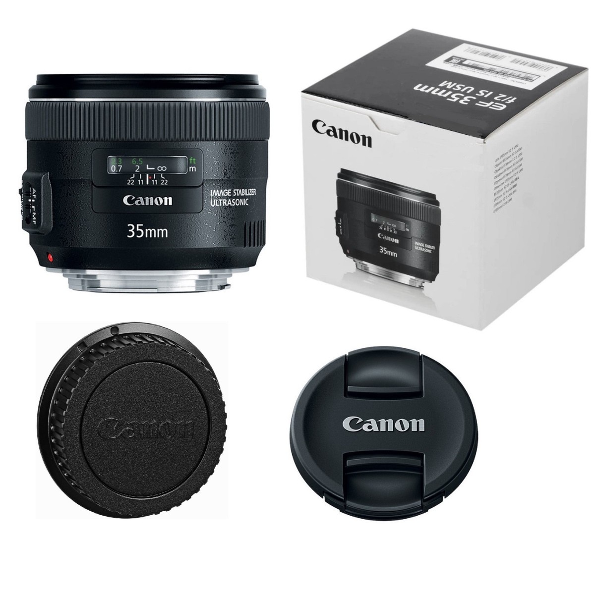 Canon EF 35mm f/2 IS USM Wide-Angle Prime Lens Optical Image