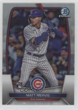2023 Bowman Chrome Refractor 12/499 Matt Mervis #65 1j45
