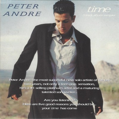 Peter Andre - Time - Used CD - 74 - K12z