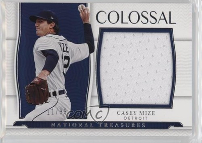 #ad 2022 Panini National Treasures Colossal Materials 11 99 Casey Mize #CLM CM 0ud4 $4.28
