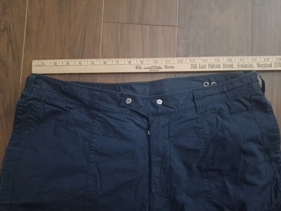 Vintage RLX Ralph Lauren Polo Cargo Tactical Parachute Pants 38R (36×30) - Blue - Image 2 of 4