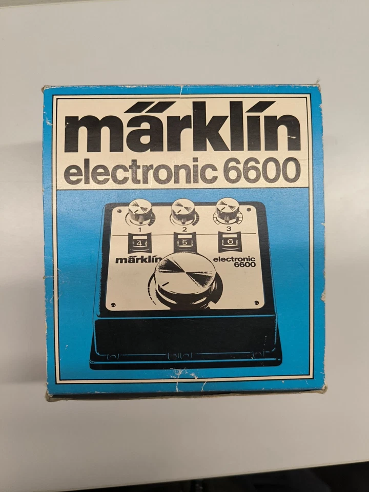 Märklin 6600 Elektronisches Fahrgerät In OVP