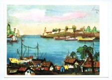 Künstler Ak Gerhard Stengel IM Hafen von Havanna